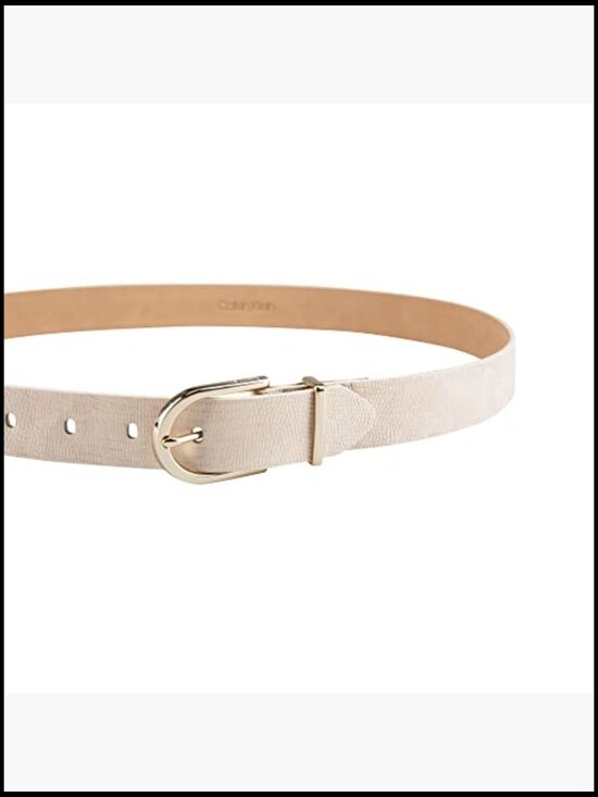Faux Leather Casual Belt with Polished Square Buckle main image 6